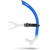 Supertrip Swim Snorkel for Lap Swimming and Training - Adult Swimmer Snorkeling Gear