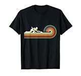 Curler sliding Curling Stone Retro Curling T-Shirt