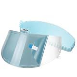 Kingdder 5 Pack Anti Fog Visor Insert, Motorcycle Visor Clear Film