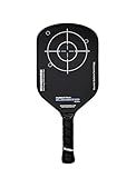Engage Pursuit Pro1 Elongated 15.2mm Pickleball Paddle - Raw Carbon Fiber for Extreme Spin - MachPro Core for Maximum Power & Control (Carbon-Sky, Elongated)