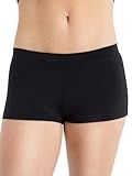 Capezio Women's Low Rise Boy Cut Short,Black,Small