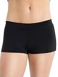 Capezio Women's Low Rise Boy Cut Short,Black,Small