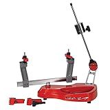 GAMMA Sports Stringing Machines, Progression 200, 360 Degree Rotation Tabletop Racquet Stringer Machine, Drop Weight, Tennis, Racquetball, Squash and Badminton Rackets, Stringing Tools Included