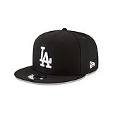 New Era 950 Los Angeles Dodgers Basic Snapback Hat (Black/White) Men's Cap