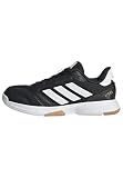 Adidas Womens Ligra 8 Indoor Volleyball, Black/White/White, 5.5