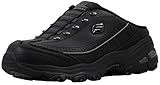 Skechers Women's D Lites Bright Sky Sneakers, Black/Black, 6 Wide
