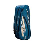 Hundred Cosmogear Badminton Kit-bag (Teal Green, Size: Large) | Double Zipper | Bag with Front Zipper Pocket | Material: Polyester| Padded Back Straps | Easy-Carry Handle