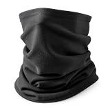 Winter Neck Gaiter for Men Women, Warm Fleece Neck Warmer Face Cover