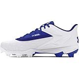 Under Armour Men's Leadoff Low RM 3.0 Baseball Cleat, (400) Royal/White/Royal, 11.5, US
