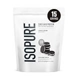 Isopure Zero Carb 100% Pure Whey Isolate Protein Powder, Gluten Free, With Vitamins, Cookies & Cream, 25g Protein Per Serving, 1 Lb, 15 Servings (Packaging May Vary)