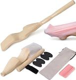 Pro Ballet Foot Stretcher Set, Portable Foot Arch Trainer Stretcher for Dancers Ballet Arch Pointe Stretching Flexibility Training Equipment Instep Strengthener Kit for Gymnastics Yoga Athletes