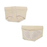Caplancy Foot Undies Thongs Half Sole Dance Shoes Lyrical Dance Paws Pads Ballet Belly Contemporary Dance Shoes for Women Girls Fitness Toast SA