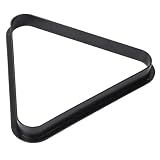 GSE Black Plastic Billiard Pool Ball Racks, 8-Ball Triangle Rack