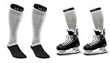 bataidis Cut Resistant Hockey Socks,Performance Knee High Cut Resistant socks,Level 3 Protection(with Dyneema yarns),Large,color black
