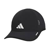 adidas Women's Superlite Hat – Lightweight Moisture-Wicking Cap for Workout and Training, Black/White/3, OSFA