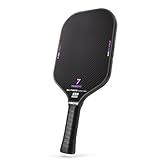 YVmove T800+3K Carbon Fiber Pickleball Paddle with 16mm V-Sonic IV Dynamic Core, Premium Pickle Ball Thermoformed Unibody, Elongated Shape, Enhanced Control & Ultimate Spin, USAPA Approved