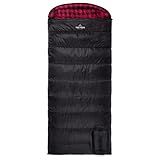 TETON Sports Celsius XXL, 0 Degree Sleeping Bag with Compression Sack, Right Zipper, and SuperLoft Elite Material for Camping and Base Camp, Black