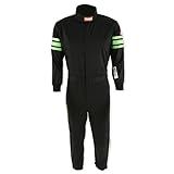 RaceQuip Racing Driver Fire Suit One Piece Single Layer SFI 3.2A/ 1 Green Junior Medium 1950793
