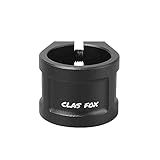 CLAS FOX Pro Scooter Clamps 2 Bolt Clamp Compatible for Standard and Oversized Scooter Bars (Black)