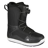 5th Element Men's Lace and Dial Snowboard Boots, Moz Dial Black, 11