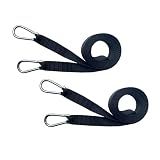 CORECISE Weight Sled Pulling Strap Belt,Sled Trainer Pull Leash of Sled Harness,for Strength Speed Agility Training (Strap 2pcs)