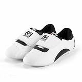 Toichi Taekwondo Shoes – Lightweight Martial Arts Sneakers for Adults & Kids – Unisex Training Shoes for Karate, Boxing, Kung Fu, Tai Chi White