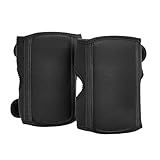 Amazon Basics P2DFT024-1 Over/under Knee Pads, 8.5", One Size, 1 pair, 2 Count, Black