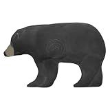 SHOOTER Bear 3D Archery Target, 375 FPS Rated, Lifelike Solid Body Design for Realistic Practice, Scoring Ring in Vitals, Includes Ground Stakes, 24” W x 38” W Size