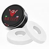 REBEL X BJJ Tape - Athletic Finger Sports Tape for Brazilian Jiu-Jitsu, 1/2 inch X 45 feet, Martial Arts, MMA, Sports Wrap, Athletic Tape, Strong Adhesive, Injury Support, 2-Pack (White)