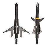 Swhacker Hybrid Crossbow Broadheads, 4-Blade, 3 Pack, 100GR