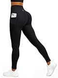 Scrunch Butt Lifting Leggings with Pockets for Women Workout Yoga Pants