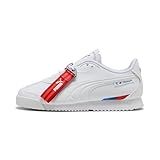 PUMA Men's BMW Motorsport Roma Shoes, White-Black, 9, 9
