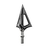 TenPoint EVO-X Montec Fixed Blade Broadhead - Pack of 3 - 100-Grain, Three-Blade Design
