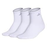 Cushioned Quarter Socks (3-Pair) over the ankle fit with arch compression