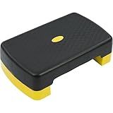 Fitvids 18" Workout Aerobic Stepper Step Platform with 2 Risers, Multiple Colors
