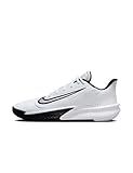 Nike Men's Precision 7 Basketball Shoes, White/Black, 8