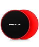 Mr. Pen- Core Sliders for Working Out, 2 Pack, Red, Dual Sided