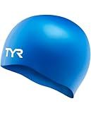 TYR Wrinkle Free Silicone Cap, Blue