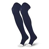 TCK Prosport Performance Fit Over the Knee Baseball & Softball Socks – Navy, Large
