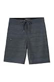 O'NEILL Men's Stoked Boardshorts | 4-Way Stretch, Secure Zip Pocket, Gray 40