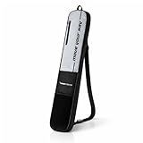 PROVERVE Padded Cricket Bat Cover Full Size Lightweight Durable Cricket Bat Carry Case with Utility Pocket & Shoulder Strap Protective Bat Bag for Practice & Matches Grey & Black
