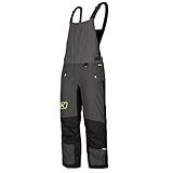 KLIM Men's Klimate Winter Insulated Snowmobile Gore-Tex Bib XL - Asphalt - Hi-Vis