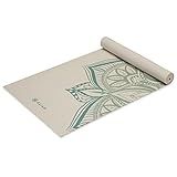 Gaiam Yoga Mat – Non Slip 5mm Thick Print Mat for Yoga, Pilates & Floor Workouts | Colorful Printed Design | PVC Free, Lightweight | 68" x 24" | Includes Free Online Yoga Class