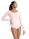 Capezio Women's Long Sleeve Leotard,Ballet Pink,Medium