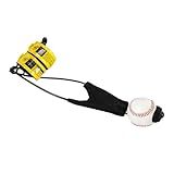 CEPHKY Batting Swing Trainer for Baseball and Softball, Portable Baseball Hitting Trainer, Solo Training Equipment for Beginners to Pros, Easy to Setup