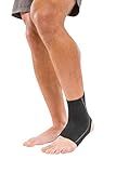 MUELLER Sports Medicine Neoprene Ankle Support Sleeve, Ankle Pain Relief Support for Men and Women, Ideal for Sprains, Strains, Arthritis, Black, Medium