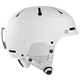 Retrospec Comstock Ski Helmet - Snowboard Helmet for Adults & Youth - Adjustable Fit Snow Helmet with Protective Shell and Breathable Vents for Men, Women, Boys & Girls