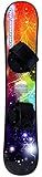 Emsco Group ESP 110 cm Freeride Snowboard - Adjustable Bindings - for Beginners and Experienced Riders, Graphic