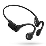 HKHB 2026 New Bone Conduction Headphones, Bluetooth 5.4 Open-Ear Sport Headset with Mic, 10H Battery, IP55 Waterproof, 22g Lightweight Skin-Friendly Design for Cycling, Running & Gym