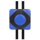 LuiceABC Wall Punching Boxing Pad, Wall Focus Target Foam, Boxing Fitness Wall Punch Bag, Leather and High Elastic Sponge Bag for Sports Training, Adjustable Height (Blue)